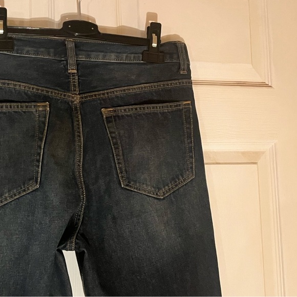 Roebuck And Co. Heritage Supply Company NWOT Athletic Dark 32X32 Stressed Jeans - Picture 10 of 10